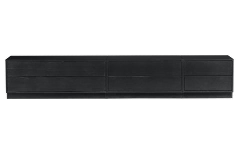 Cabinet TV Finca 75cm Pine Deep Black [FSC]