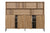 New Gravure Wall Cabinet Oak Naturel [FSC]