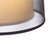 Lampa ESPLANADE cu suport negru transparent/alb crom 230V E27 42W