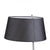 Lampa de podea RITZY cu suport negru crom 230V E27 42W