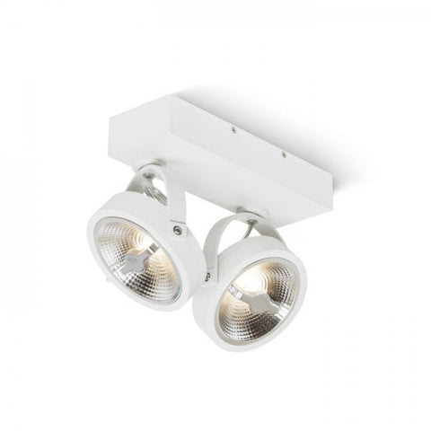 Lampi KELLY LED II DIMM de perete alb 230V LED 2x12W 24° 3000K