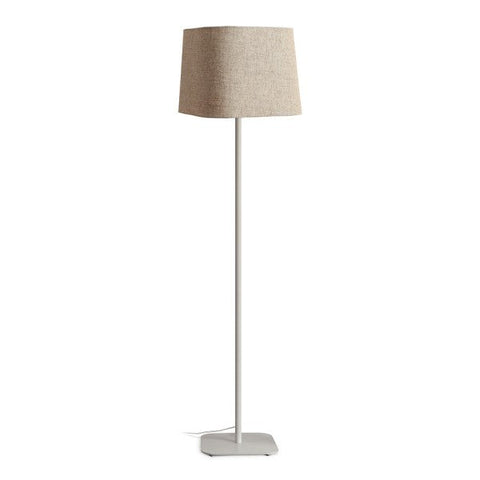 Lampa de podea PERTH cu suport bej/alb 230V E27 20W