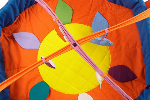 Tarc de joaca, 95x82x20 cm, Interactiv, Multicolor