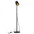 Lampadar negru ajustabil din metal 92-162 cm Bente