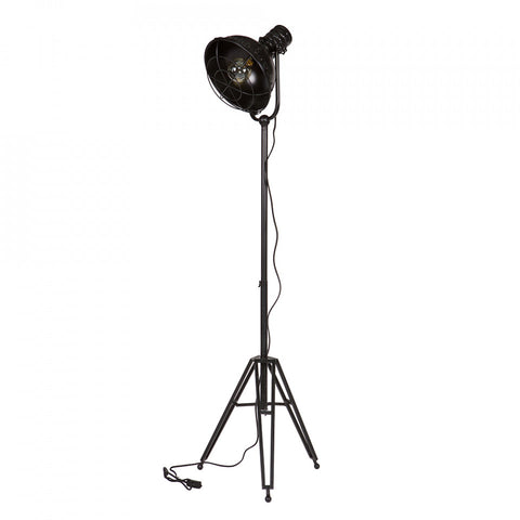 Lampadar negru din metal 167 cm Spotlight