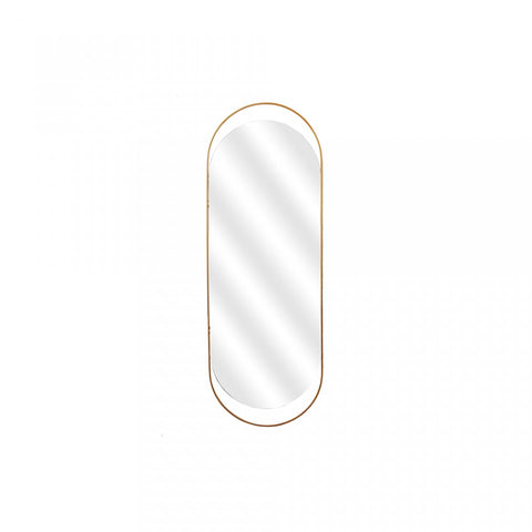 Oglinda ovala din alama 168 cm Sanou XL