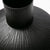 Vaza neagra din fier 35 cm Pixie